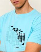 BOSS Green Tricou TS_Network Flag | regular fit