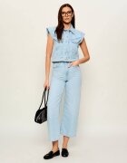 BOSS Orange Blugi C_Marlene Crop | Straight fit | high rise
