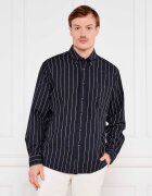 BOSS Orange Cămașă Lambey_2_M | Relaxed fit | cu adaos de in