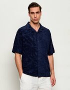 BOSS Orange Cămașă We_Flower | Relaxed fit frotir