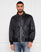 BOSS Orange De piele geacă Joberg | Relaxed fit