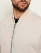 BOSS Orange Geacă bomber Jonorve | piele întoarsă | Slim Fit cu adaos de piele