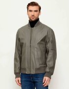 BOSS Orange Geacă de piele bomber Jakri | regular fit