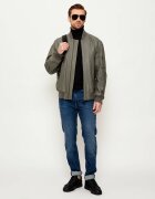 BOSS Orange Geacă de piele bomber Jakri | regular fit