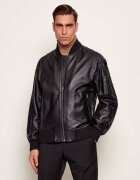 BOSS Orange Geacă de piele bomber Jakri | regular fit