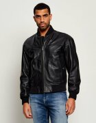 BOSS Orange Geacă de piele bomber Jokans | regular fit
