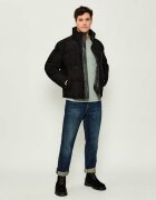 BOSS Orange Geacă de piele Jocamp | Relaxed fit