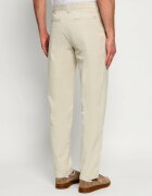 BOSS Orange Pantaloni chino Pleated_3 | Tapered fit | catifea reiată