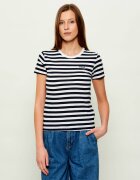 BOSS Orange Tricou C_Esla_Striped | regular fit