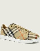Burberry Sneakers Check Set cu adaos de piele