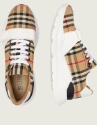 Burberry Sneakers cu adaos de piele