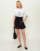 Calvin Klein Balerini cu adaos de piele