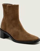 Calvin Klein Botine cu toc | piele întoarsă