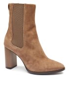 Calvin Klein Botine cu toc | piele întoarsă