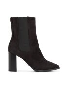 Calvin Klein Botine cu toc | piele întoarsă