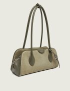 Calvin Klein Geantă pe umăr Emblem | piele întoarsă