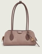 Calvin Klein Geantă pe umăr Emblem | piele întoarsă