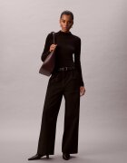Calvin Klein Guler înalt | Slim Fit cu adaos de lână