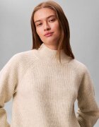 Calvin Klein Jeans Guler înalt | regular fit cu adaos de lână