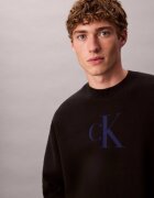 Calvin Klein Jeans Pulover | Relaxed fit cu adaos de cașmir
