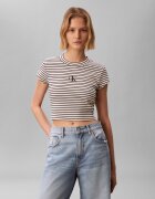 Calvin Klein Jeans Tricou Baby | Cropped Fit