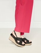 Calvin Klein Platforme cu adaos de piele