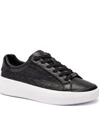 Calvin Klein Sneakers cu adaos de piele