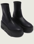 Casadei De piele botine cu platformă Malleolo