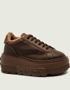 Casadei De piele căptușite sneakers Nexus | shearling cu adaos de lână
