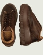 Casadei De piele căptușite sneakers Nexus | shearling cu adaos de lână