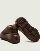 Casadei De piele căptușite sneakers Nexus | shearling cu adaos de lână