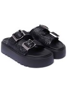 Casadei Șlapi Birky cu adaos de piele