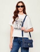Coach De blugi geantă pe umăr Chain Tabby cu adaos de piele