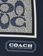 Coach De mătase eșarfă Textured Signature C