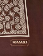 Coach De mătase eșarfă TEXTURED SIGNATURE C