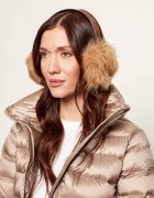 Coach De piele căști SIGNATURE C | shearling