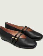 Coccinelle De piele balerini Risako Mary Jane