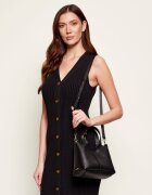 Coccinelle De piele cufăr + borsetă C-Easy