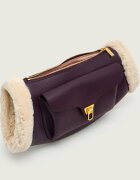 Coccinelle De piele geantă pe umăr Beat | shearling