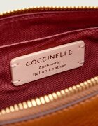 Coccinelle De piele geantă pe umăr Beat | shearling