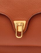 Coccinelle De piele geantă pe umăr Beat | shearling