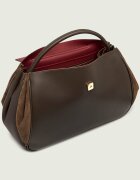 Coccinelle De piele geantă pe umăr Pansy | piele întoarsă