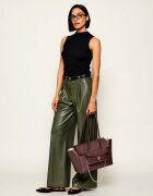 Coccinelle De piele geantă shopper 4w1 Double Beat