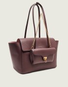 Coccinelle De piele geantă shopper 4w1 Double Beat