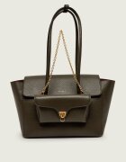 Coccinelle De piele geantă shopper 4w1 Double Beat