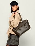 Coccinelle De piele geantă shopper 4w1 Double Beat