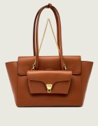 Coccinelle De piele geantă shopper 4w1 Double Beat