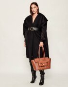 Coccinelle De piele geantă shopper 4w1 Double Beat