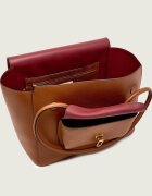 Coccinelle De piele geantă shopper 4w1 Double Beat