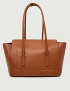 Coccinelle De piele geantă shopper 4w1 Double Beat